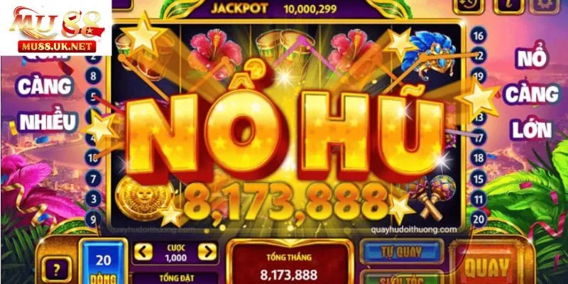 Nổ hũ đổi thưởng- Quay Đều Tay Nhận Ngay Thưởng Lớn Hấp Dẫn